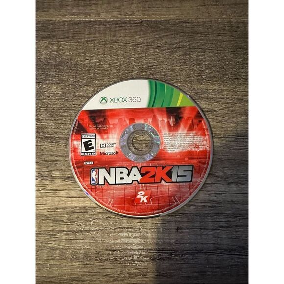NBA 2K15 Xbox 360 No Case - Picture 1 of 2